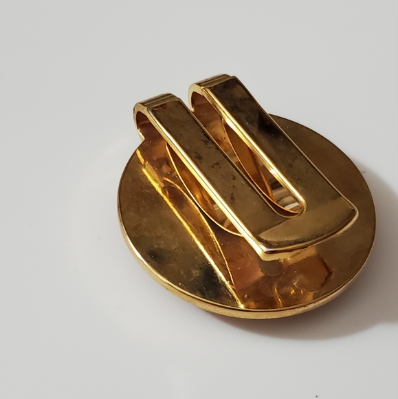 Money clip BEAUTIFUL wooden state quarter Arkansas 2003 gold NICE! Quality! Mens - Picture 7 of 10